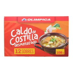 Condimento Caldo de Costilla Desmenuzado Olimpica