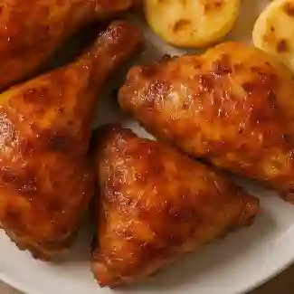 1/4 De pollo asado