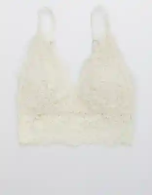 American Eagle Bralette Country Plunge Muselina Suave Small 3151