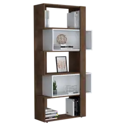 Biblioteca Beijing 161x70x28 Rta Bellota Blanco