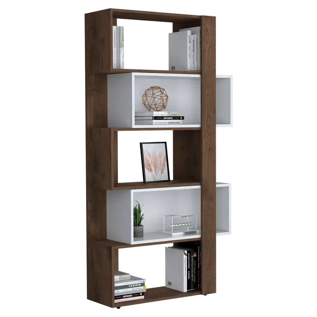 Biblioteca Beijing 161x70x28 Rta Bellota Blanco