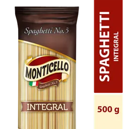 Monticello Pasta Spaghetti Integral