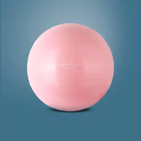 Pelota Para Ejercicios de Yoga Rosa Miniso