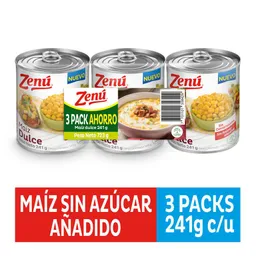 Zenú Maíz Dulce sin Azúcar Añadido