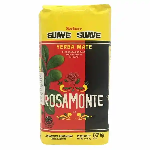 Rosamonte Yerba Mate Suave