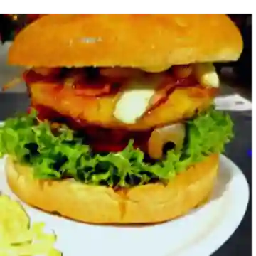 Hamburguesa de Pechuga Crispy Sencilla