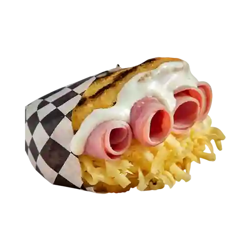 Arepa Triple Jamón.