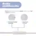 Audífonos Serie Life is For Fun Blanco 35 mm Mod Pa242 Miniso