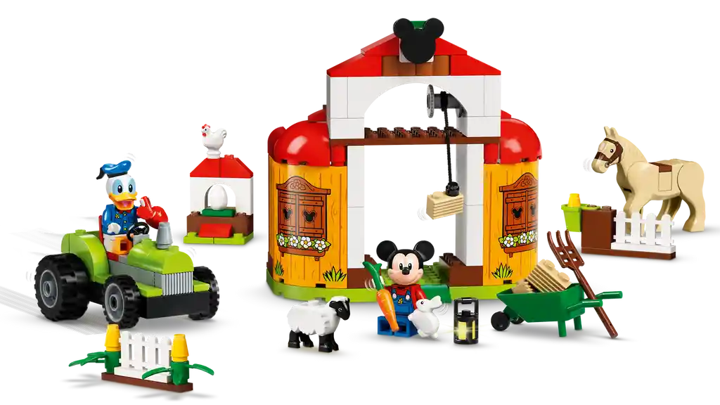 Lego Set de Construcción Granja de Mickey Mouse y el Pato Donald