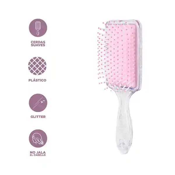 Cepillo Para Cabello Serie Mis Pastelitos Rosa Miniso