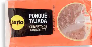  Ponque Cubierto De Chocolate Exito 