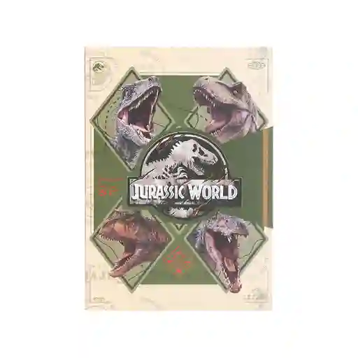 Cuaderno 32 Hojas Serie Jurassic World Miniso