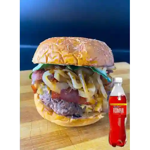 Combo Sweet Burger + Kola Román 400 ml