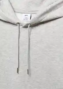 Buzo Sudadera Bono Gris Medio Vigoré Talla S Hombre Mango