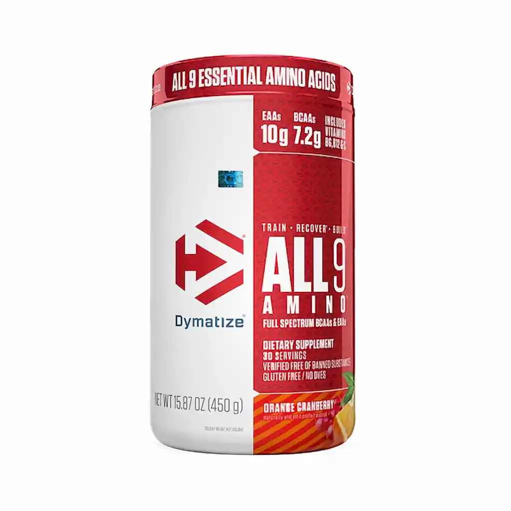 Suplemento Dietario All 9 Amino Orange Cranberry