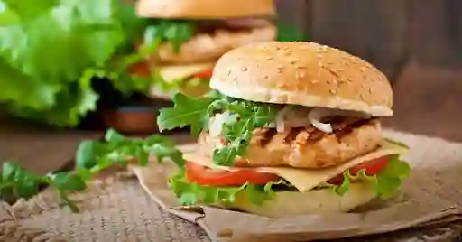 Hamburguesa Pollo Sencilla