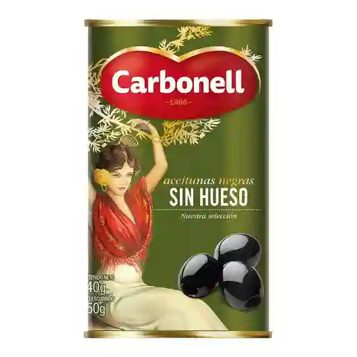 Carbonell Aceitunas Negras sin Hueso