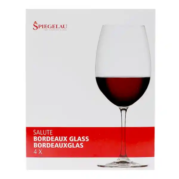 Spiegelau Juego Copas Burdeos Salute 1734-26 de 20 cm