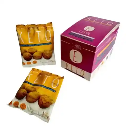 Keto Galleta Queso Natural - Elemental Foods