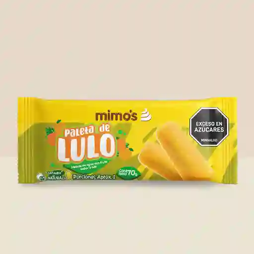 Paleta Fruta Lulo