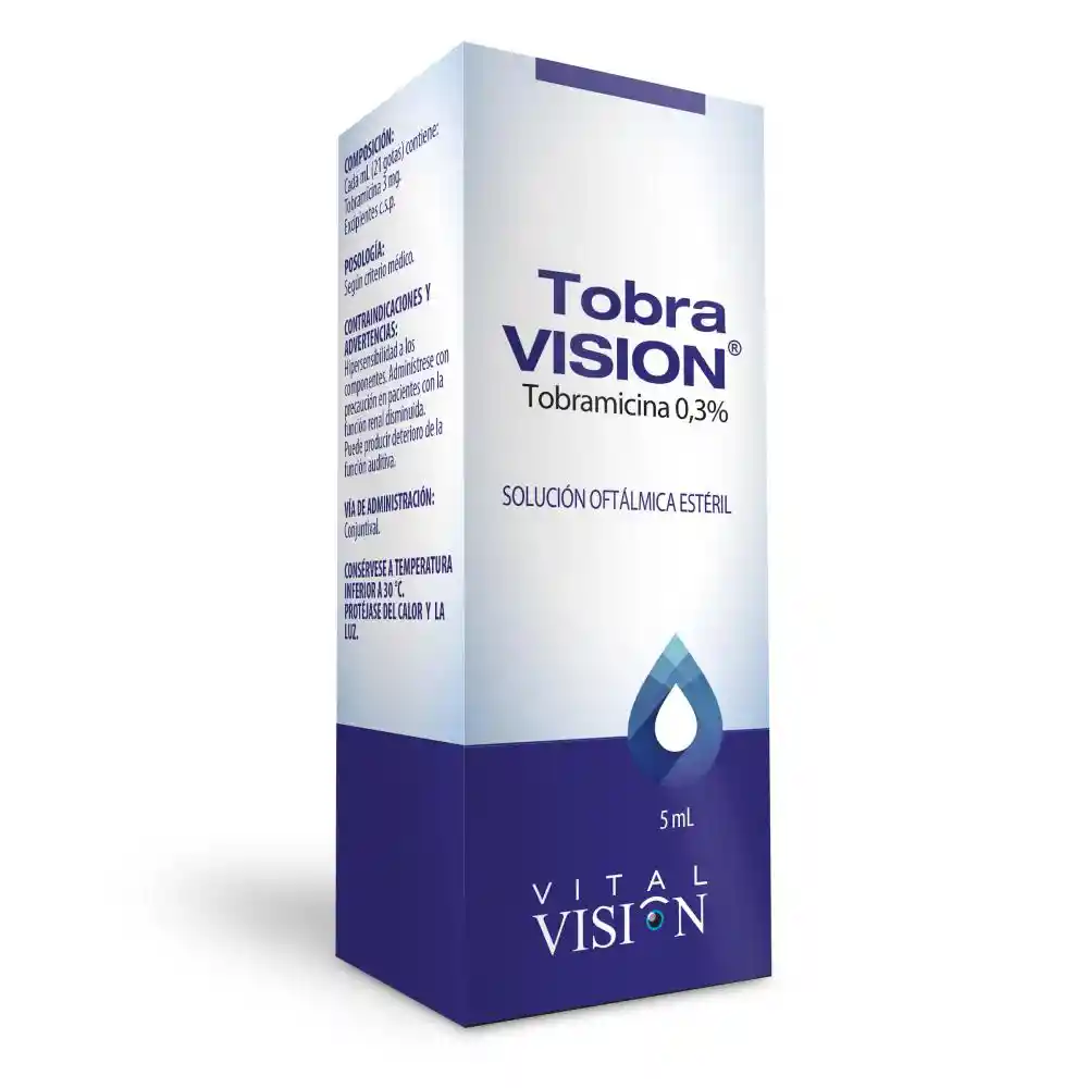 Tobravision Solución Oftálmica Estéril (3 mg)