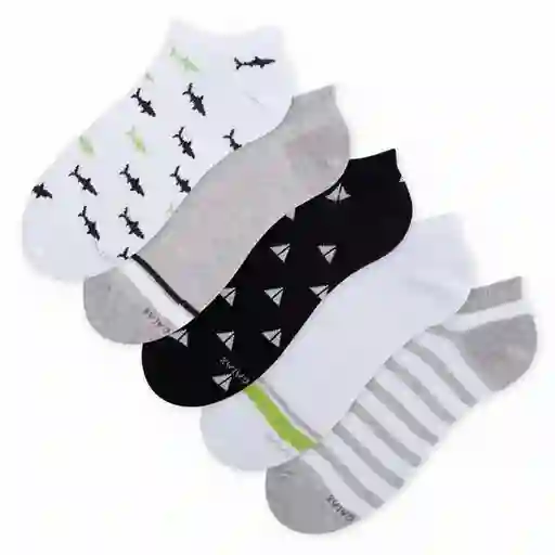 Medias Deportivas Tobilleras Para Hombres Safino X5 Galax