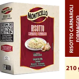 Monticello Risotto Carnaroli Formaggio