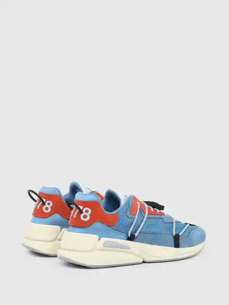 Diesel Tenis S-Serendipity Lace Azul/Naranja Talla 7