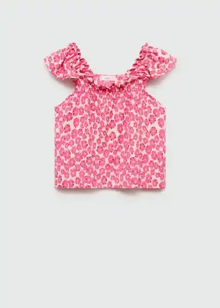 Camiseta Frida Fucsia Talla 10 Niña Mango