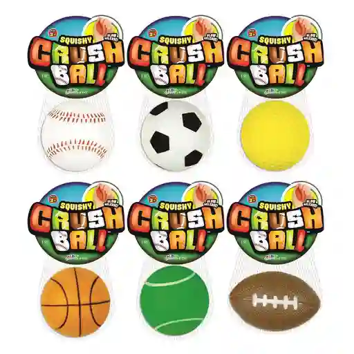 Squish Juguete Ja-Ru Bola Squish Deportes