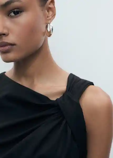 Enterizo Mono Twist2 Negro Talla S Mujer Mango
