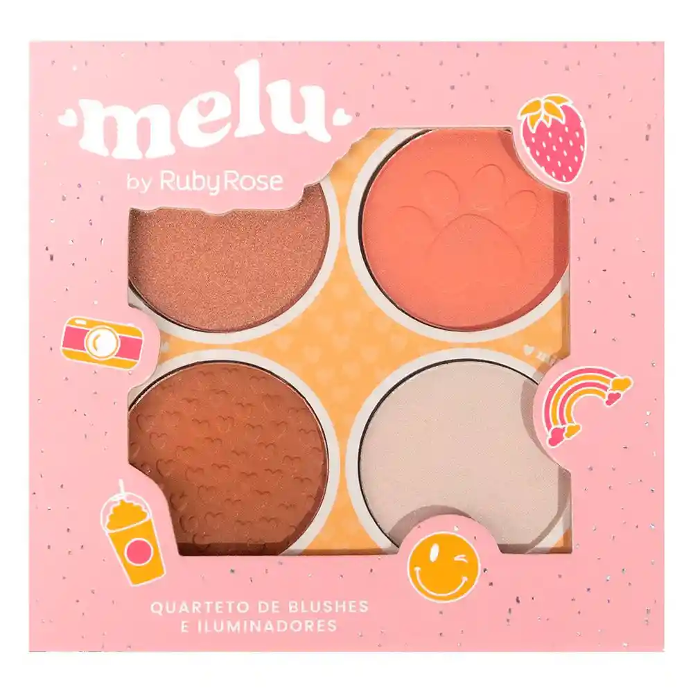 Paleta Iluminador Contorno Ruby Rose
