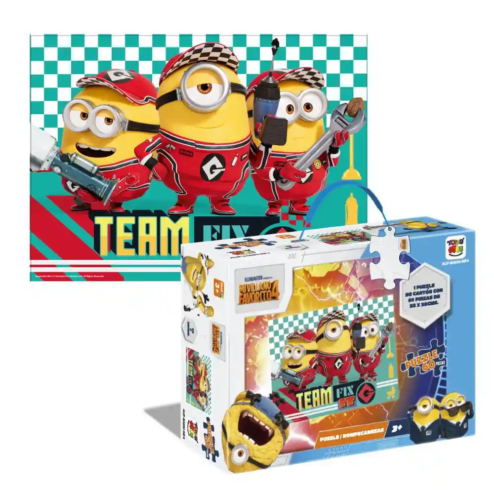 Rompecabezas 60 Piezas Minnions Toyng