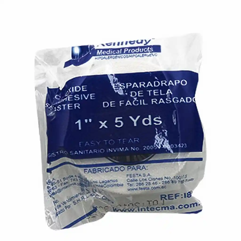 Kennedy Esparadrapo Blanco1X5