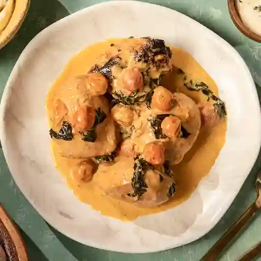 Pollo a la toscana con salsa