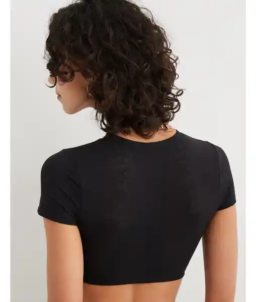 Brasier Bralette Aerie Negro Talla Small American Eagle