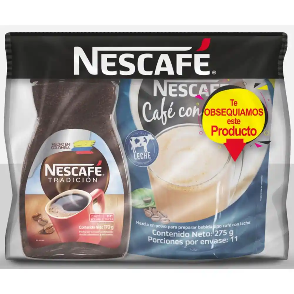 Nescafé Café Tradicional + Café con Leche