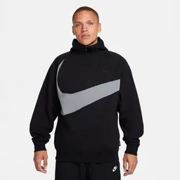 Nike Chaqueta Swoosh Flc Hz Para Hombre Negro Talla L