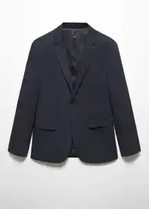 Blazer Americana Paulo Navy Talla 48 Hombre Mango