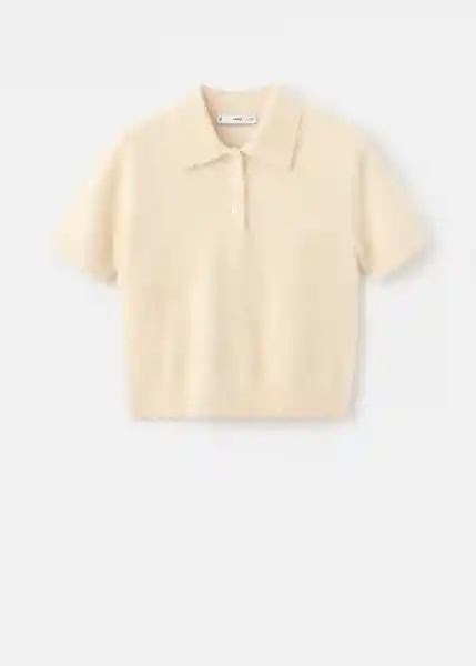 Saco Jersey Pelipol Crudo Talla S Mujer Mango