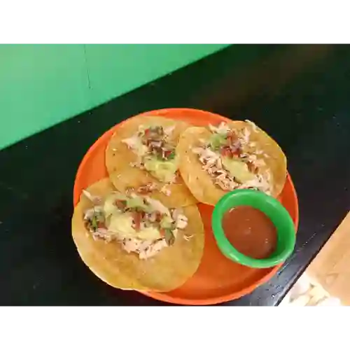 Tacos Tinga de Pollo