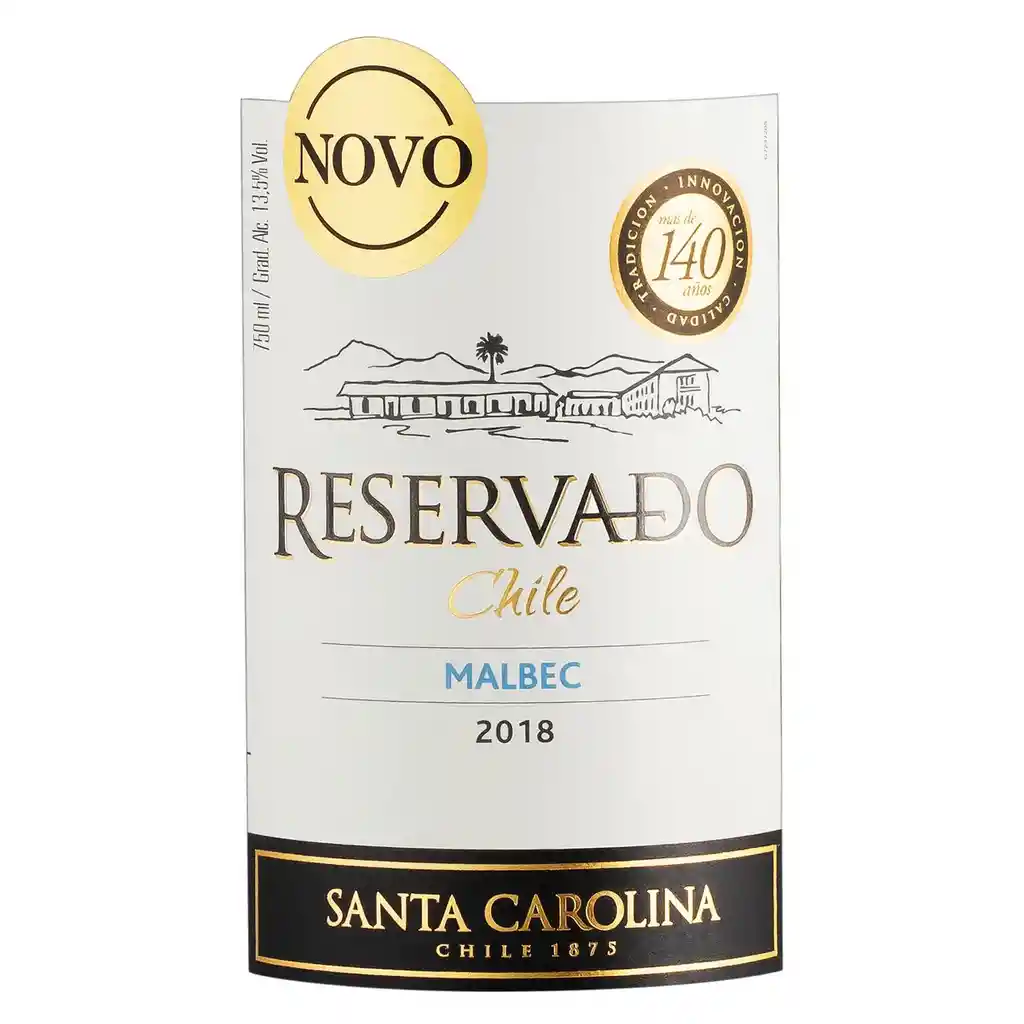 Santa Carolina Vino Tinto Reservado Malbec