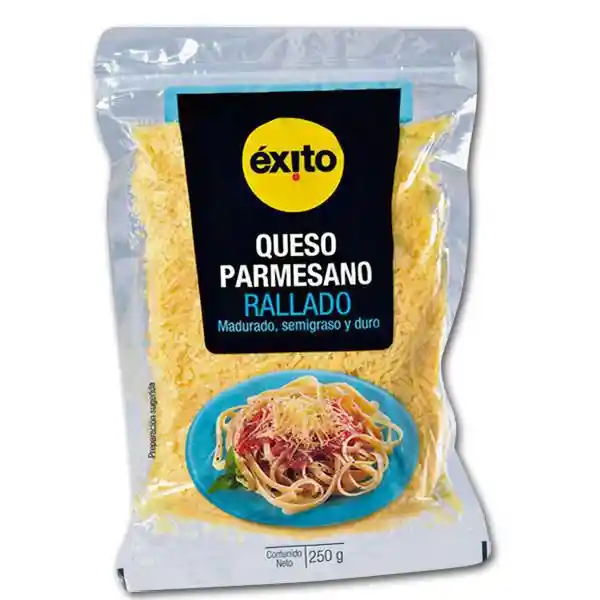 Queso Parmesano Rallado Éxito