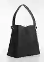 Bolso G Lucia Negro Talla 99 Mujer Mango