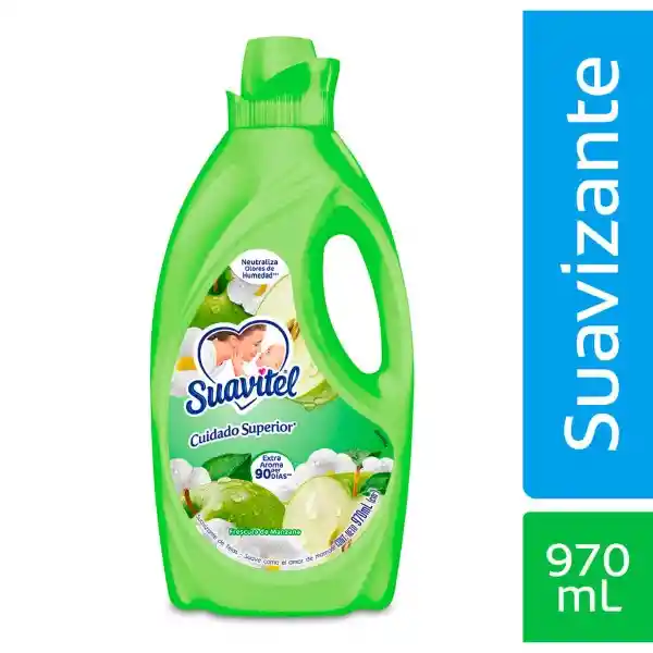 Suavitel Suavizante Telas Cuidado Superior Frescura Manzana