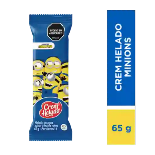 Crem Helado Paleta Minions 65 g
