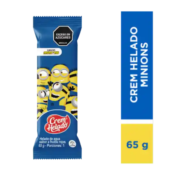 Crem Helado Paleta Minions 65 g