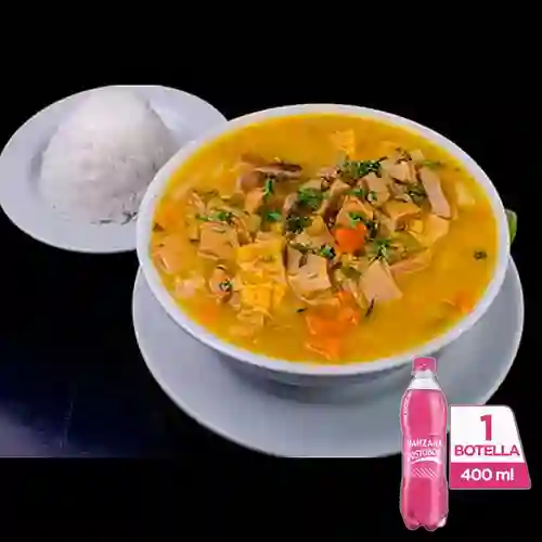 Combo Mondongo + Postobón Manzana 400 ml