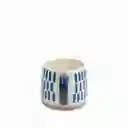 Mug Rayas Indigo
