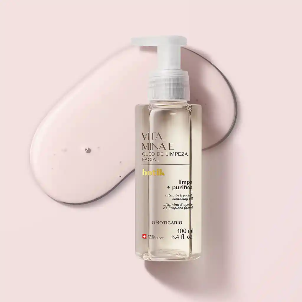 Óleo Limpiador Facial Vitamina e Botik